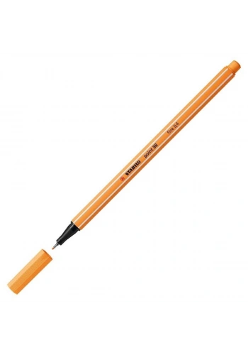 Stabilo Point 88 İnce Uçlu Keçeli Kalem 85 Papaya Turuncusu