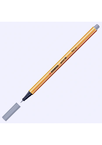 Stabilo Point 88 İnce Uçlu Keçeli Kalem 95 Soğuk Gri