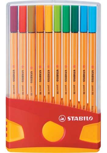 Stabilo Point 88 İnce Uçlu Keçeli Kalem Seti Colorparade 20 Renk