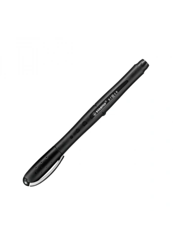 Stabilo Roller Kalem Siyah Bilye Uç Siyah Medium 1018/46