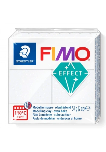 Staedtler Fimo Effect Polimer Kil 052 White (Simli)