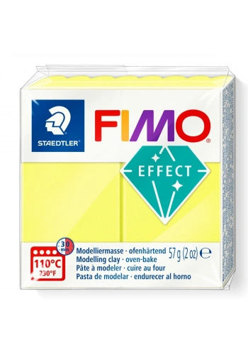 Staedtler Fimo Effect Polimer Kil 101 Neon Yellow