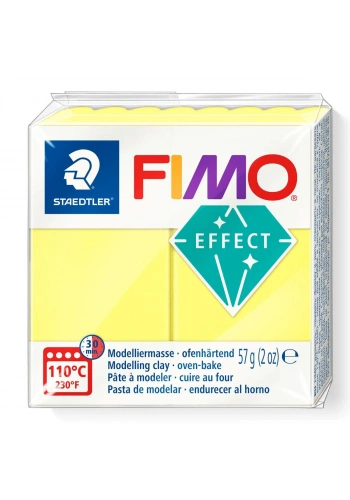 Staedtler Fimo Effect Polimer Kil 104 Yellow (Transparan)
