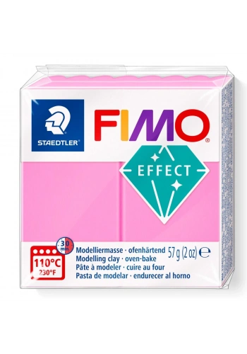 Staedtler Fimo Effect Polimer Kil 201 Neon Pink