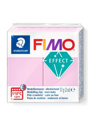 Staedtler Fimo Effect Polimer Kil 205 Rose (Pastel)