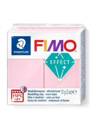 Staedtler Fimo Effect Polimer Kil 206 Rose Quartz (Mücevher Renkleri)