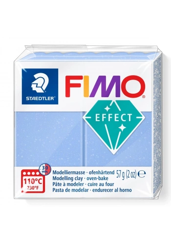 Staedtler Fimo Effect Polimer Kil 386 Blue Agate (Mücevher Renkleri)