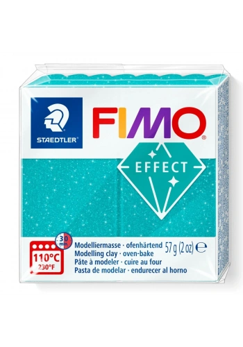 Staedtler Fimo Effect Polimer Kil 392 Galaxy Turquoise