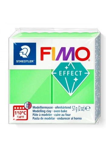 Staedtler Fimo Effect Polimer Kil 501 Neon Green