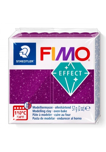 Staedtler Fimo Effect Polimer Kil 602 Galaxy Purple