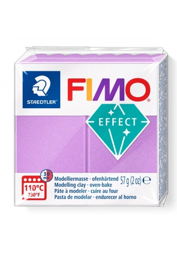 Staedtler Fimo Effect Polimer Kil 607 Sedefli Leylak
