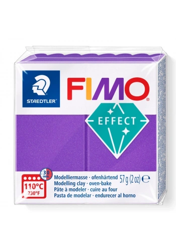 Staedtler Fimo Effect Polimer Kil T61 Metallic Lilac
