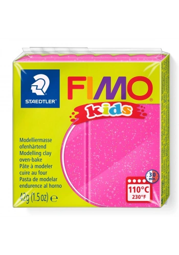 Staedtler Fimo Kids Yumuşak Polimer Kil 262 Yaldızlı Fuşya
