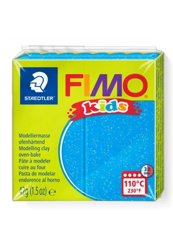 Staedtler Fimo Kids Yumuşak Polimer Kil 312 Yaldızlı Mavi