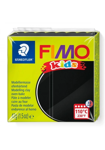 Staedtler Fimo Kids Yumuşak Polimer Kil 9 Black
