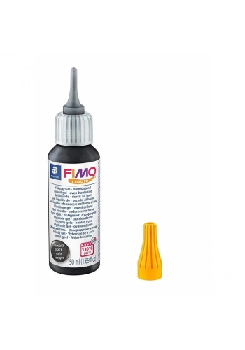 Staedtler Fimo Liquid Deco Gel (Sıvı Fimo-Yapıştırıcı) 50 ml. SİYAH