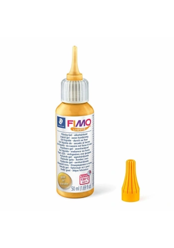 Staedtler Fimo Liquid Deco Gel (Sıvı Fimo-Yapıştırıcı) 50 ml. ALTIN