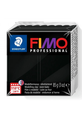 Staedtler Fimo Professional Polimer Kil 85 gr. 9 Siyah