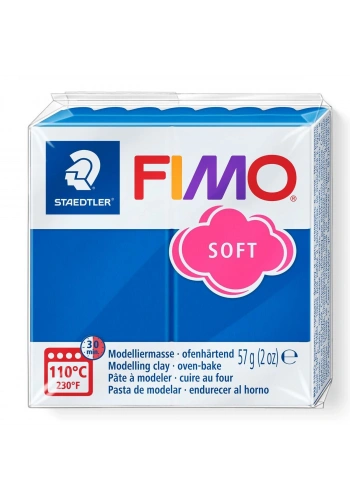 Staedtler Fimo Soft Polimer Kil 37 Pacific Blue