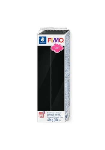 Staedtler Fimo Soft Polimer Kil 454 gr. 9 Siyah