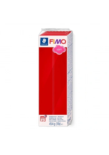 Staedtler Fimo Soft Polimer Kil 454 gr. 2 Noel Kırmızı