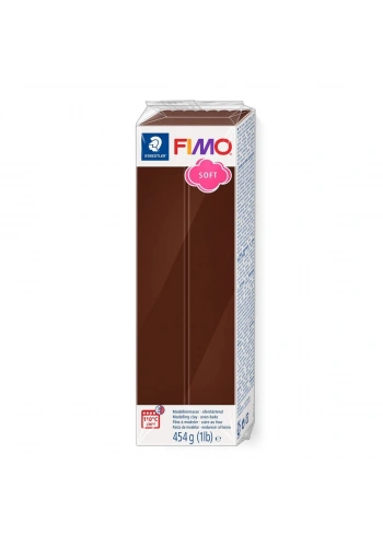 Staedtler Fimo Soft Polimer Kil 454 gr. 75 Çikolata
