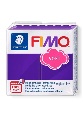 Staedtler Fimo Soft Polimer Kil 63 Plum
