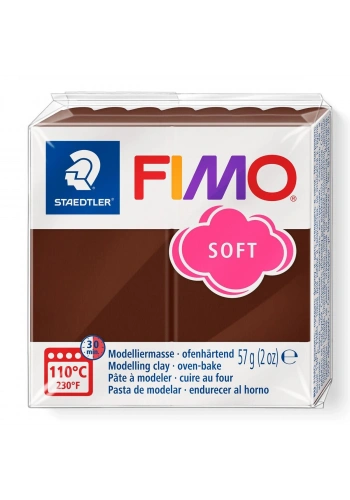 Staedtler Fimo Soft Polimer Kil 75 Chocolate