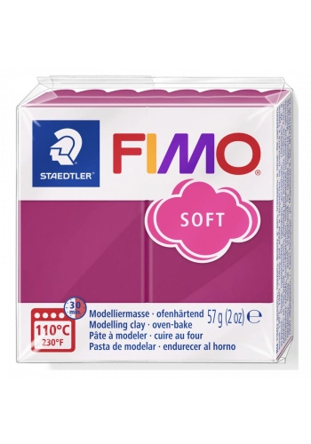 Staedtler Fimo Soft Polimer Kil T23 Frozen Berry