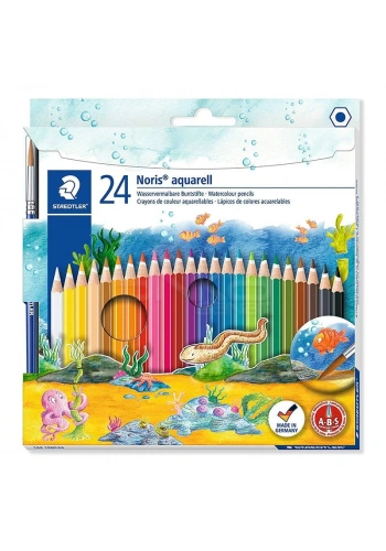 Staedtler Noris Aquarell Sulu Boya Kalem Seti 24lü 14410NC24