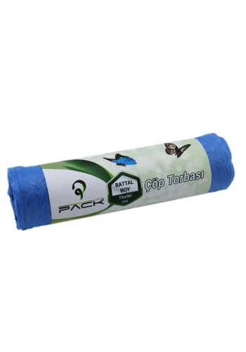 Standart Battal Boy Çöp Torbası 75 x 90 10 adet