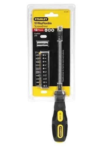 STANLEY 0-62-508 10 Parça Manyetik Tornavida Takımı