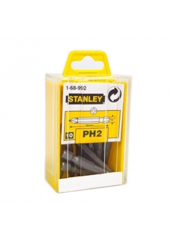 STANLEY 1-68-992 1/4 Yıldız Bits Uç Ph2 X 50 mm (10 Adet)