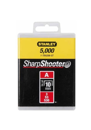 STANLEY Hafif Hizmet Tipi Zımba Tel Seti 10 mm (5000 Adet)