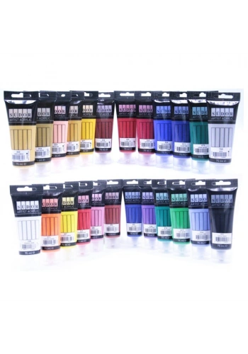 Südor Akrilik Tüp Set 24x75 Ml