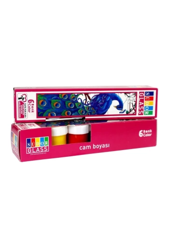 Südor Cam Boya Seti Su Bazlı 6x20ml