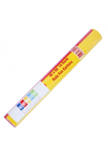Südor Fon Kartonu 100 gr. 48x68 cm. 10 Renk Karışık