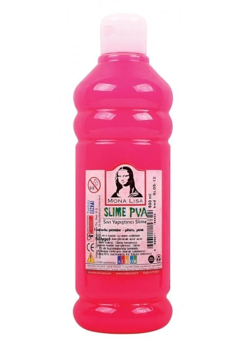 Südor Mona Lisa Slime Jeli 500 ml. FOSFORLU PEMBE