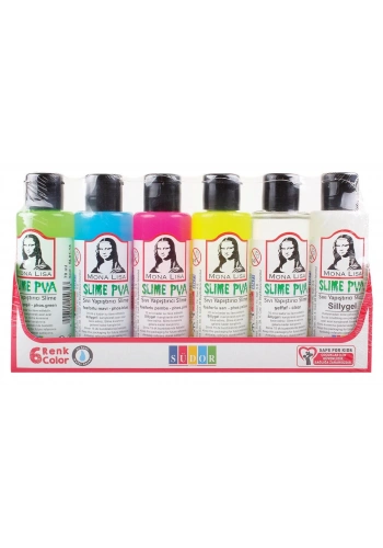 Südor Mona Lisa Slime Jeli 70 ml. 6lı Set