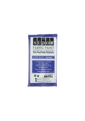 Südor Toz Kumaş Boyası 12gr Lacivert