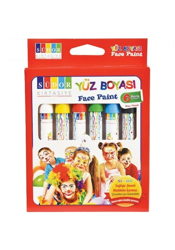 Südor Yüz Boyası 6 Renk YB01