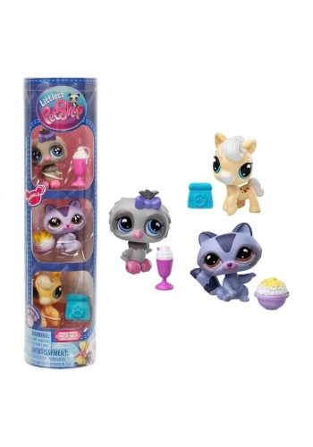 Sunman Littlest Pet Shop Figür Minişler Tüpte Evcil Hayvanlar