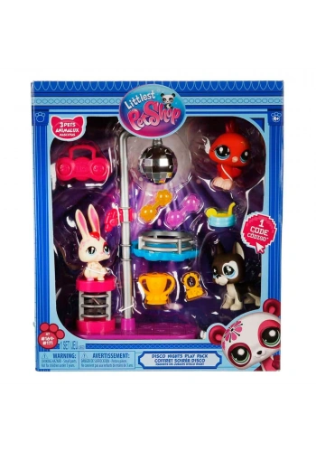 Sunman Littlest PetShop Figür Oyun Set Minişler Disco Nights 3
