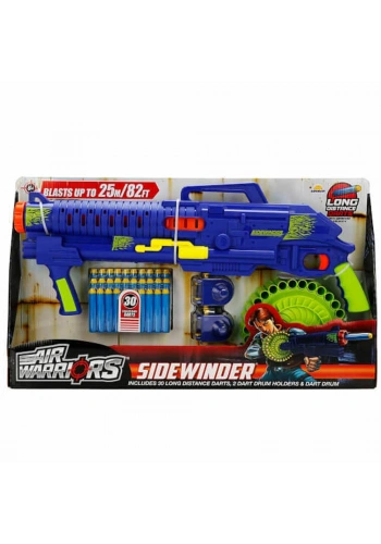 Sunman Oyuncak Air Warriors Sidewinder Sünger Atan Silah 30 Mermili