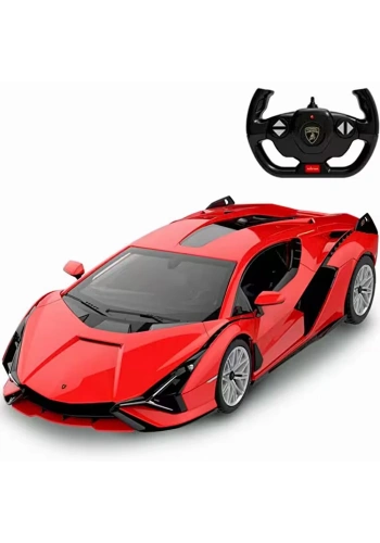 Sunman Oyuncak Işıklı Uzaktan Kumandalı Araba R/C 1/14 F/F Lambroghını Sıan Man.Kapı Açılan 2.4Ghz.Işıklı 2R.