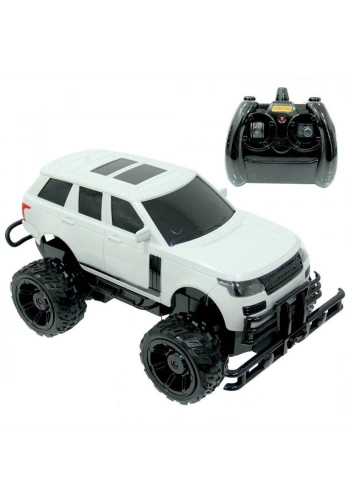 Sunman Oyuncak Işıklı Uzaktan Kumandalı Big Foot Usb Şarjlı Jeep Araba  34 cm. 1:14