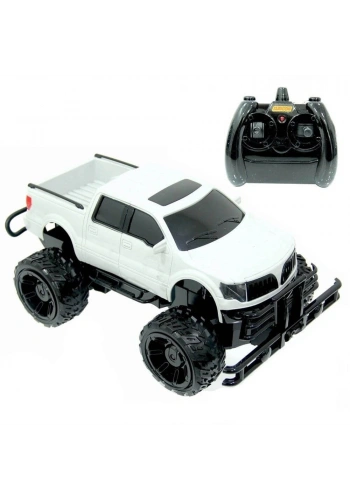 Sunman Oyuncak Işıklı Uzaktan Kumandalı Big Foot Usb Şarjlı Pick Up Araba 34 cm. 1:14