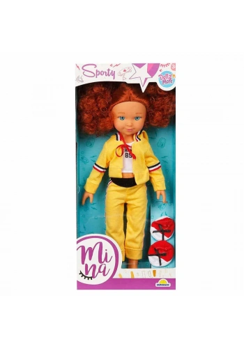Sunman Oyuncak Mina Sporty Bebek 35 Cm