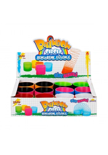 Sunman Oyuncak Rainbow Çift Renkli Stres Yayı