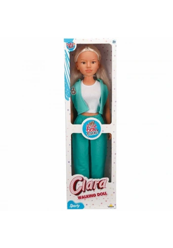 Sunman Oyuncak Yürüyüş Arkadaşım Clara Sporty Walkıng Doll 80 Cm